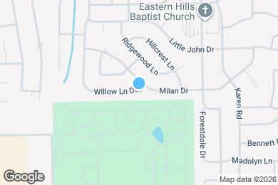 Map image of the property - 2905 Willow Ln Dr