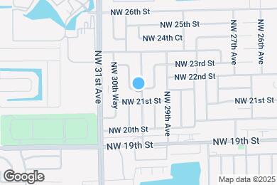 Map image of the property - 3000 NW 21st Ct