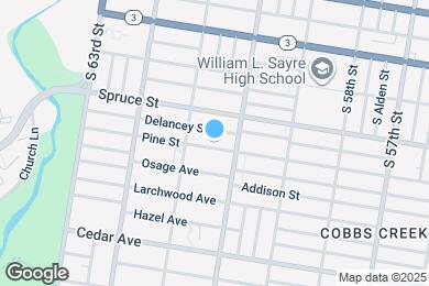 Map image of the property - 6027 Pine St