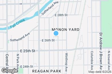 Map image of the property - 2614 Guilford Ave