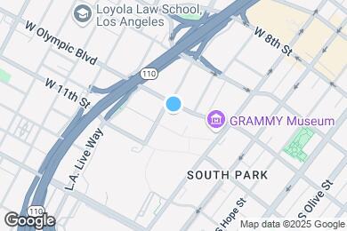Map image of the property - 900 W Olympic Blvd