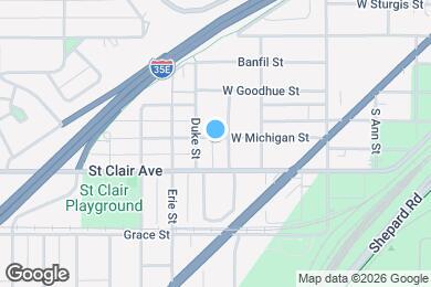 Map image of the property - 482 Michigan St