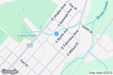 Map image of the property - 1815 E Myrtle Ave