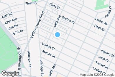 Map image of the property - 68-28 Juno St