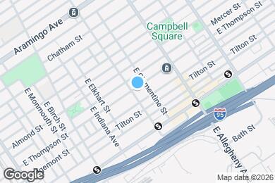 Map image of the property - 2641 E Clearfield St