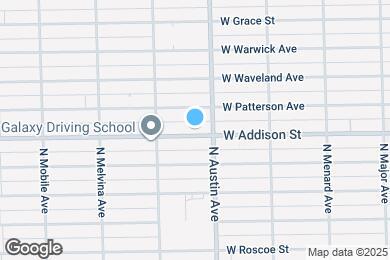 Map image of the property - 6018 W Addison St