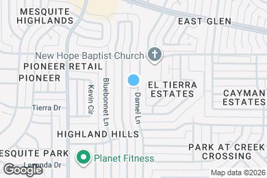 Map image of the property - 711 Darnel Ln