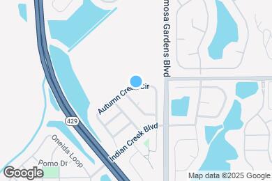 Map image of the property - 2644 Autumn Creek Cir