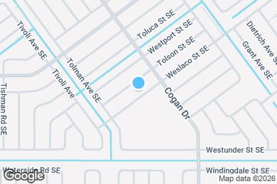 Map image of the property - 959 Weslaco St SE