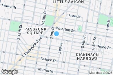 Map image of the property - 827 Reed St