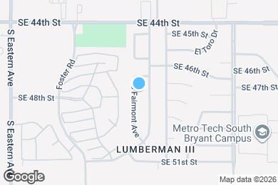 Map image of the property - 4816 S Fairmont Ave