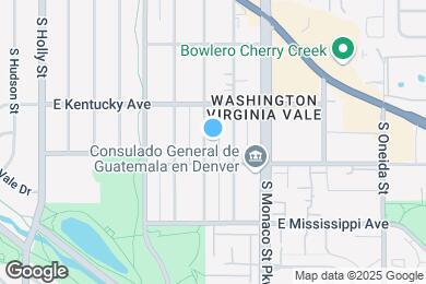 Map image of the property - 946 S Leyden St