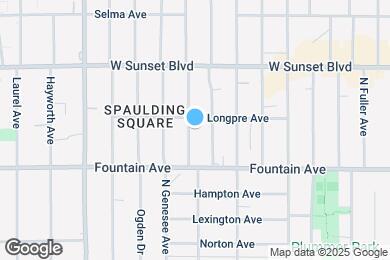 Map image of the property - 1348 N Spaulding Ave