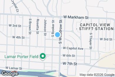Map image of the property - 2908 W 4th St