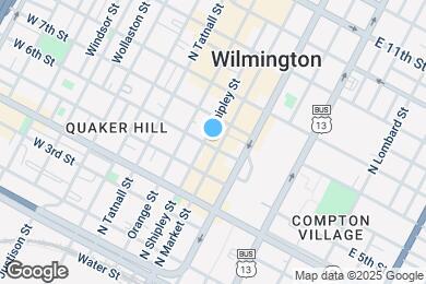 Map image of the property - 603 N Market St