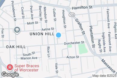 Map image of the property - 93 Cutler St