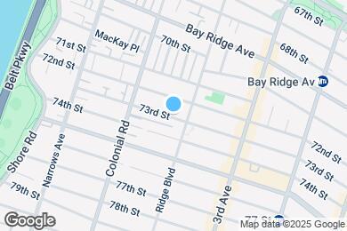 Map image of the property - 181 73rd St