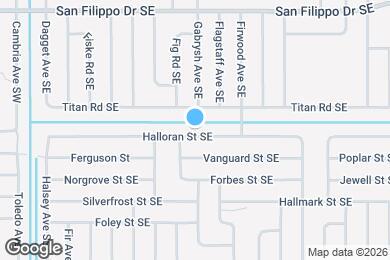 Map image of the property - 339 Halloran St SE