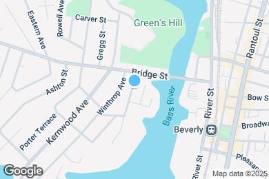 Map image of the property - 12 Folger Ave