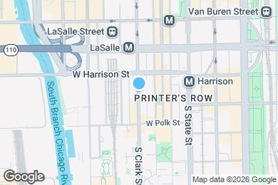 Map image of the property - 695 S Clark St