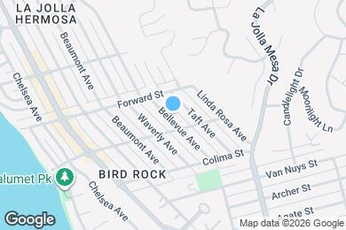 Map image of the property - 5525 Bellevue Ave