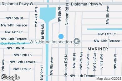 Map image of the property - 1313 NW 8th Pl