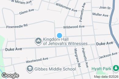 Map image of the property - 406 Hillcrest Ave