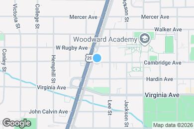 Map image of the property - 1744 Cambridge Ave
