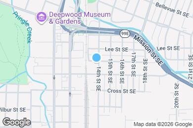 Map image of the property - 1396 Waller St SE