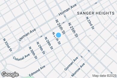 Map image of the property - 2632 Colonial Ave