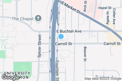 Map image of the property - Carroll Street Apartments