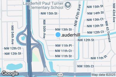 Map image of the property - 4901 NW 12th St