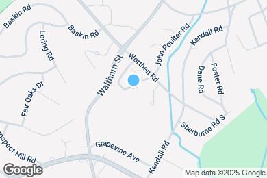 Map image of the property - 27 Captain Parker Arms