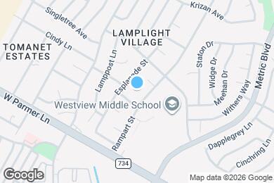 Map image of the property - 1901 Gentilly Cir