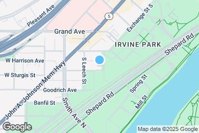 Map image of the property - Irvine Park Apts