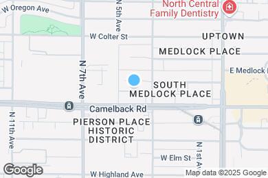 Map image of the property - The Parker