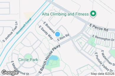 Map image of the property - 4265 E Bonanza Rd