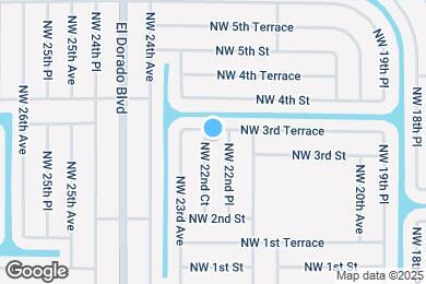 Map image of the property - 305 NW 22nd Ct