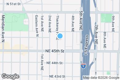 Map image of the property - 4534 Thackeray Pl NE