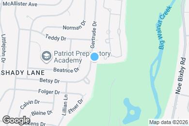 Map image of the property - 1344 Gertrude Dr