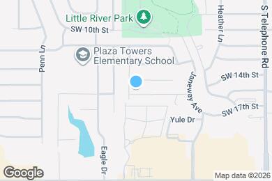 Map image of the property - 791 SW 14th St