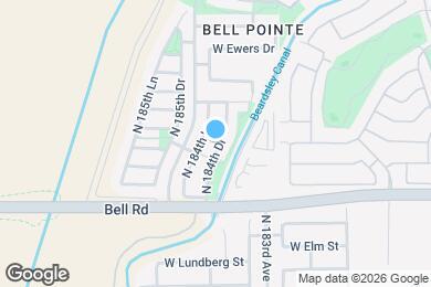 Map image of the property - 17182 N 184th Dr
