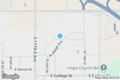 Map image of the property - 606 N Village Ave