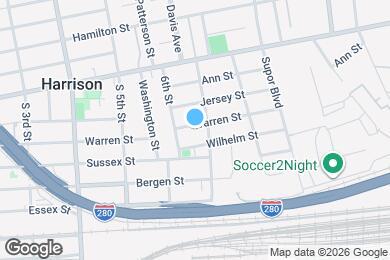 Map image of the property - 617 Warren St