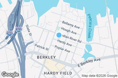Map image of the property - 116 Hardy Ave