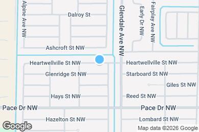 Map image of the property - 1646 Heartwellville St NW