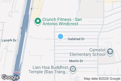 Map image of the property - 5014 Galahad Dr