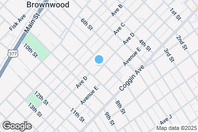 Map image of the property - 1907 Ave D