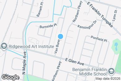 Map image of the property - 449 Van Buren St