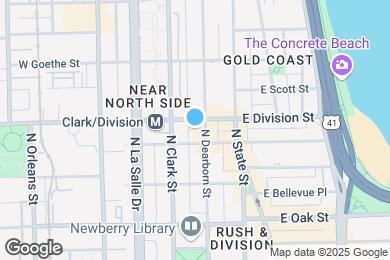 Map image of the property - 1160 N Dearborn St